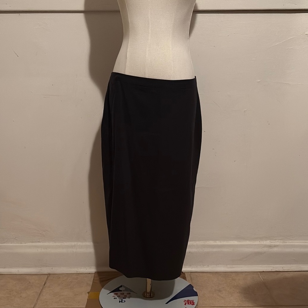Banana Republic Black Midi Pencil Skirt for Work